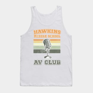 Hawkins Middle School AV Club Tank Top